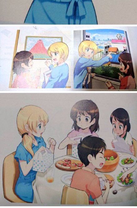 【图集】岛国英语课本艾伦老师本子有望 疑似原画师曝光