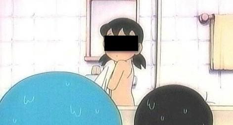 大雄在结婚前夜干了什么？明天开始不用再偷看静香洗澡