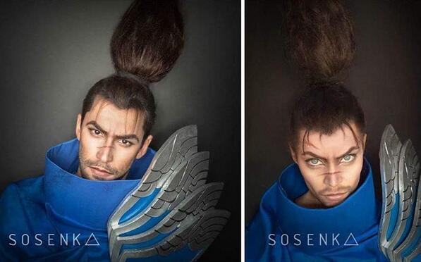 出神的COSPLAY,这也能玩出一种新境界插图4 可男可女还能不是人!神级美女COSER震撼出镜