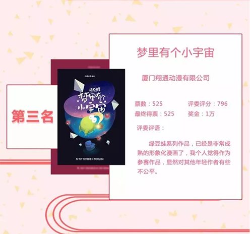 第二届青年原创手机漫画大赛结果公布 翔通动漫作品分获一二等奖插图1