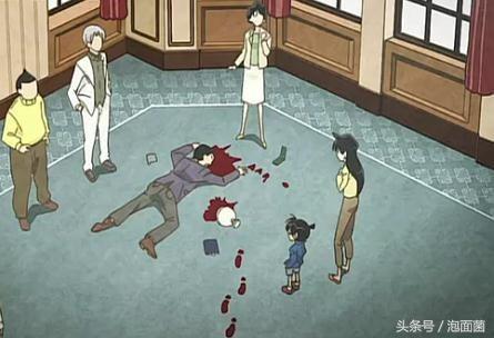 柯南也会乱入到其它动漫中，这几个你场景你应该会看过插图7