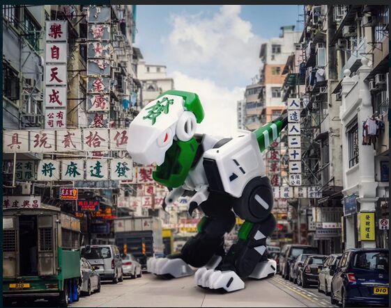 52TOYS新年首推中国风神物，麻将小恐龙开启全网预售插图3
